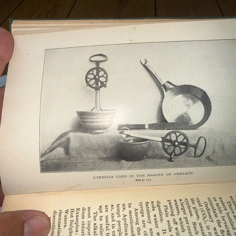 1913 Food and Cookery for‎ the Sick and Convalescent Fannie Farmer Antique Book